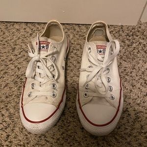White Converse Shoes